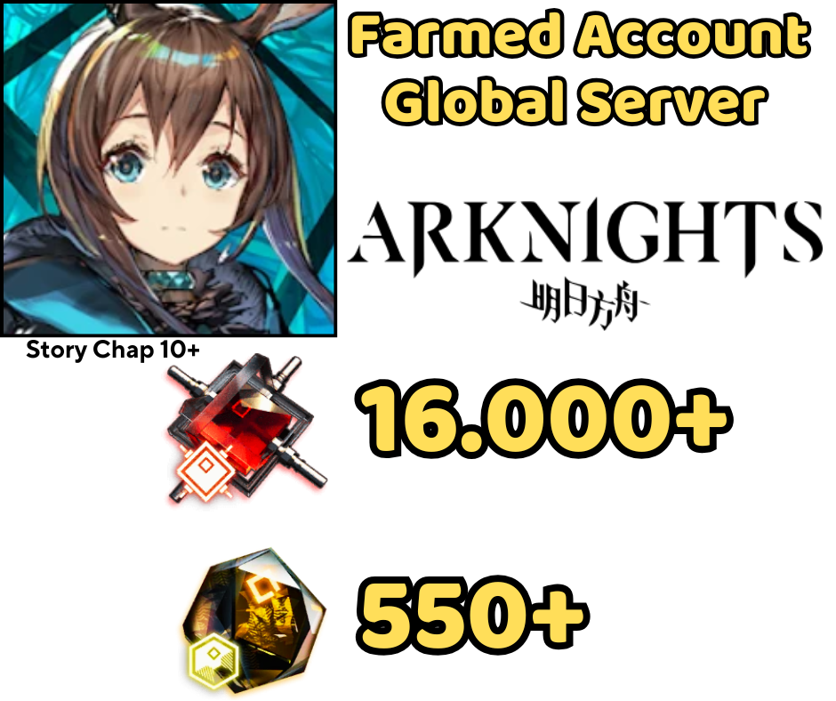 Arknight Reroll 16000+ Orundum